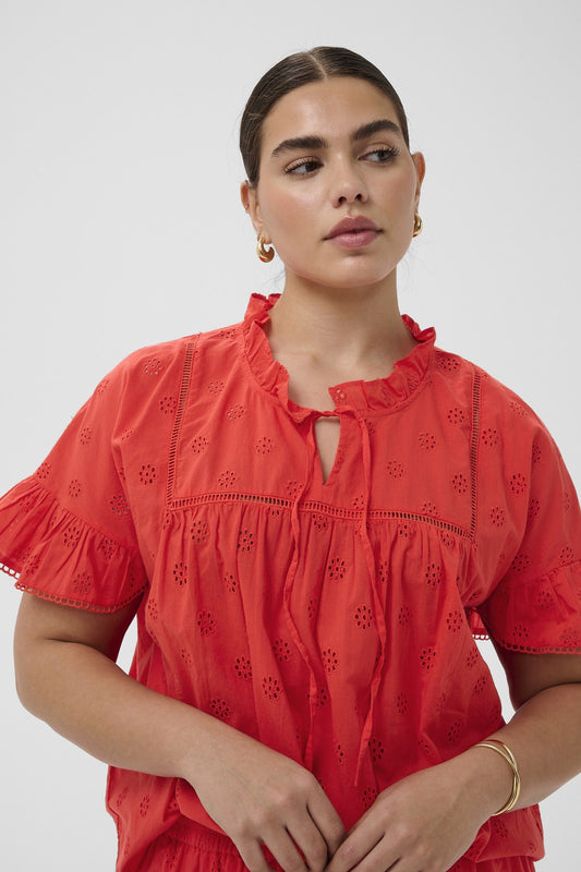 BLOUSE - LIONA FRILL