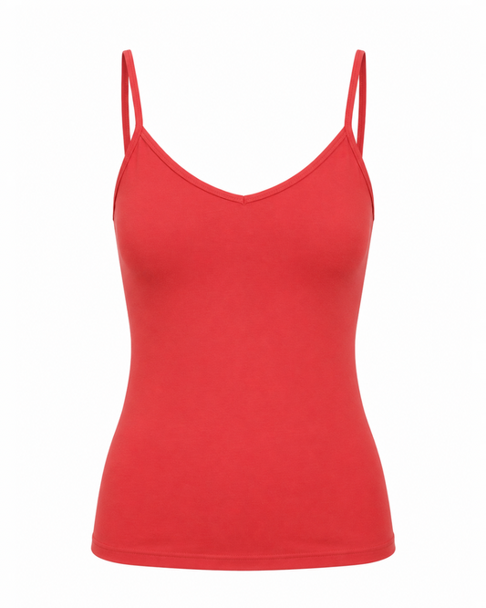 TOP - SOFT RED