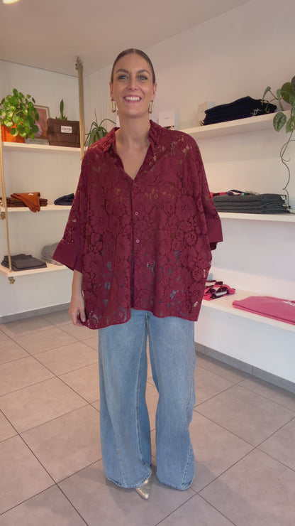 BLOUSE - SHEER