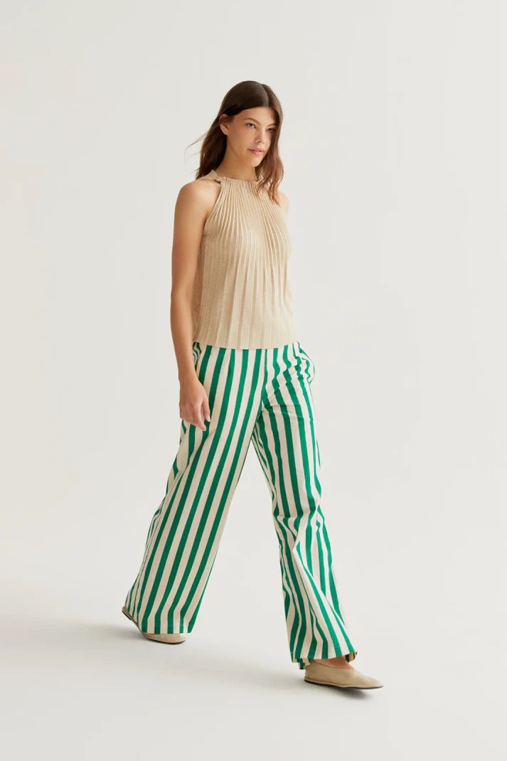 PANTS - GREENSTRI