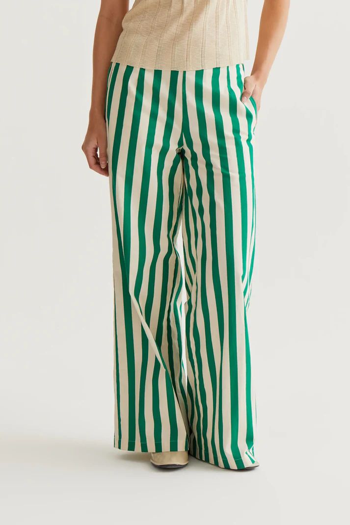 PANTS - GREENSTRI
