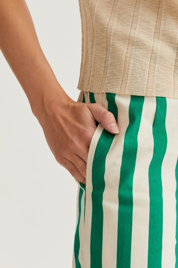 PANTS - GREENSTRI