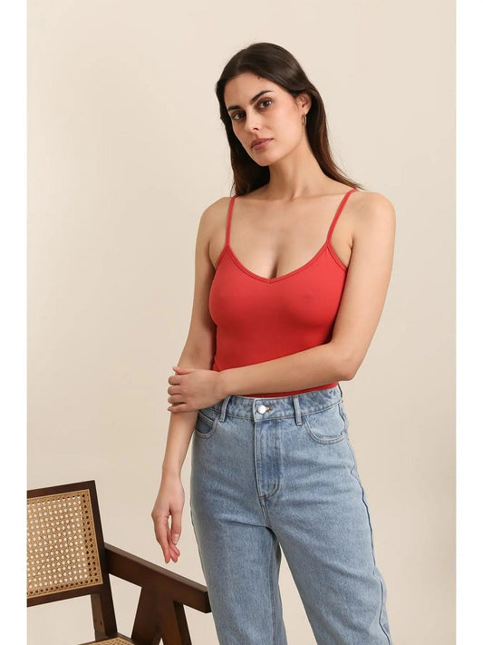 TOP - SOFT RED