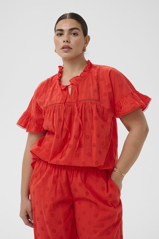 BLOUSE - LIONA FRILL
