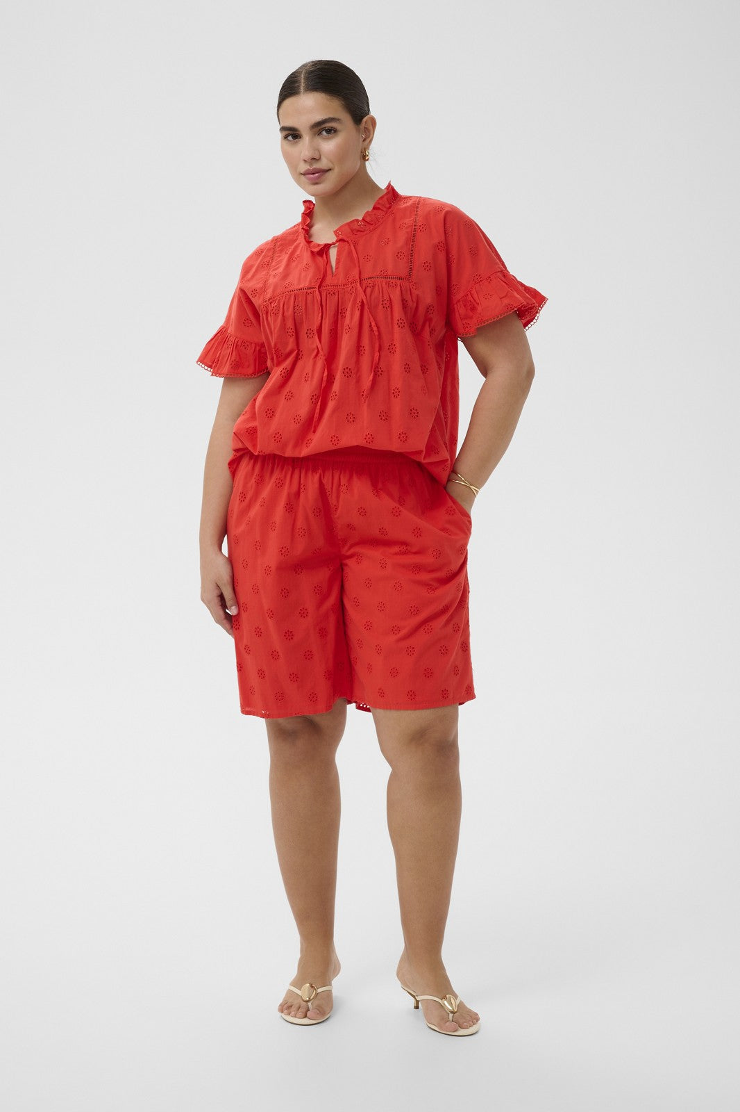 BLOUSE - LIONA FRILL