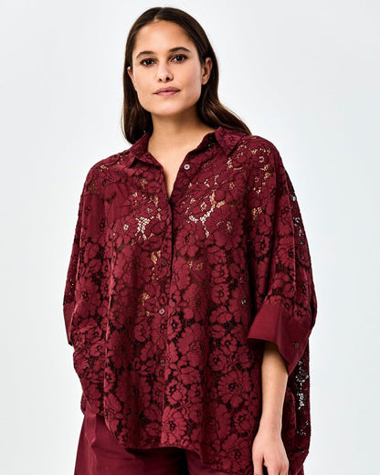 BLOUSE - SHEER